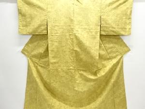 花車模様織り出し手織り紬着物